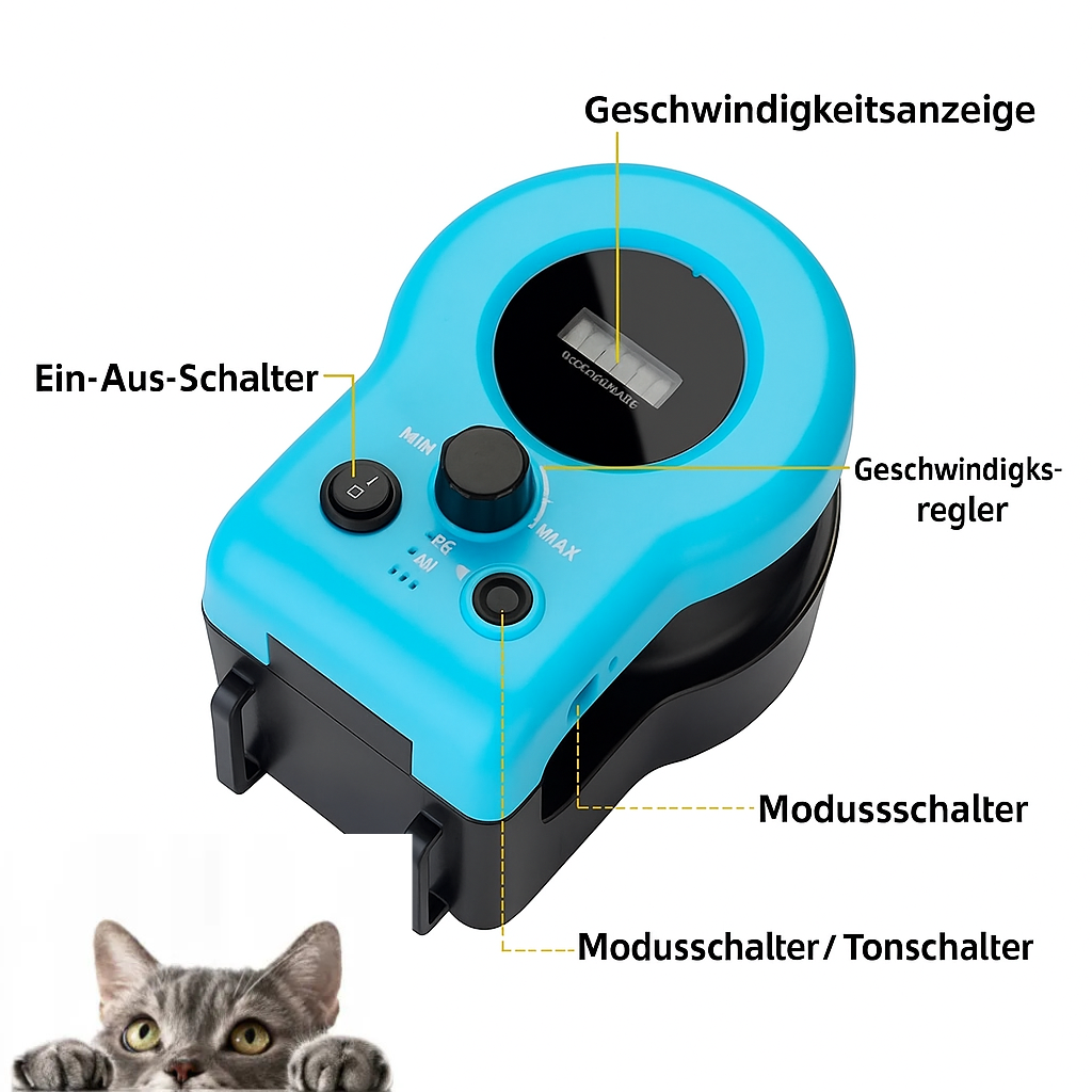 KAXEAT K1 – Das Spielzeug, das den Jagdinstinkt Ihrer Katze sofort aktiviert.